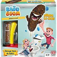 Mattel Games - Baño Boom- Atrapa la Caca- Juego de mesa infantil (FWW30)- versiones surtidas